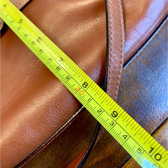 Tre Vero brown leather shoulder purse - Picture 11 of 12